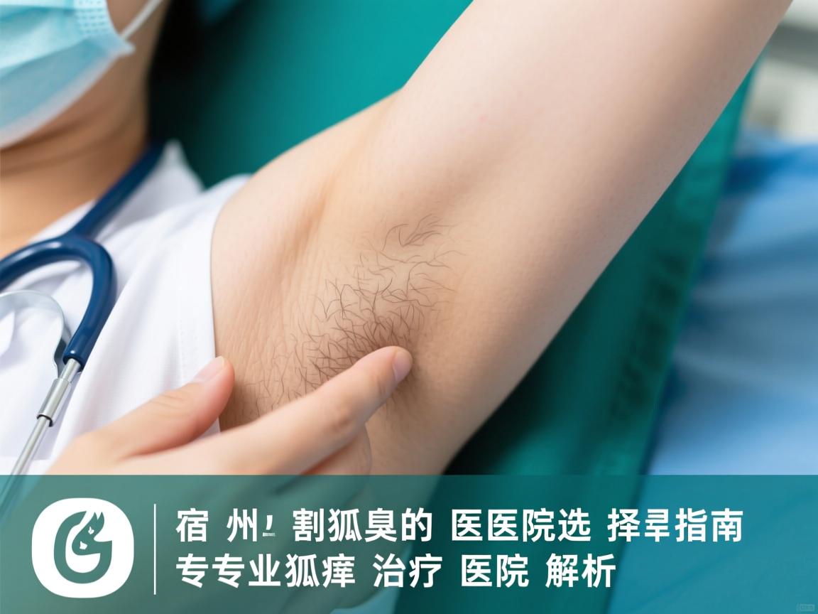 宿州割狐臭的医院选择指南，专业狐臭治疗医院解析