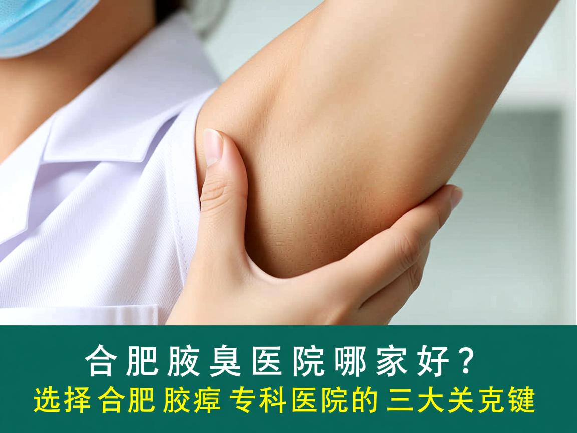 合肥腋臭医院哪家好?选择合肥腋臭专科医院的三大关键 合肥腋臭医院哪家好?选择合肥腋臭专科医院的三大关键
