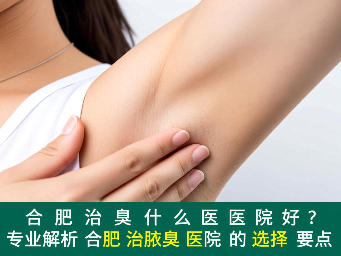 合肥治腋臭什么医院好?专业解析合肥治腋臭医院的选择要点 合肥治腋臭什么医院好?专业解析合肥治腋臭医院的选择要点