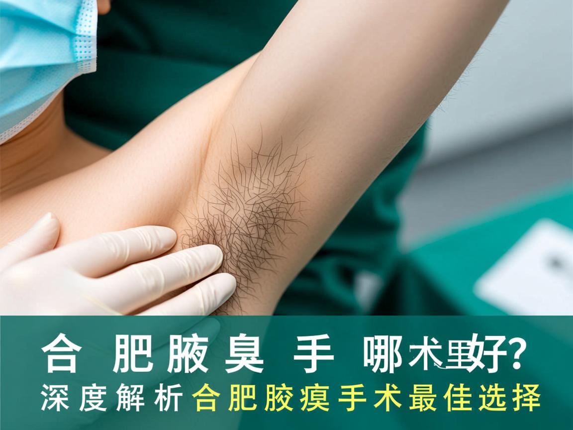 合肥腋臭手术哪里好?深度解析合肥腋臭手术最佳选择 合肥腋臭手术哪里好?深度解析合肥腋臭手术最佳选择