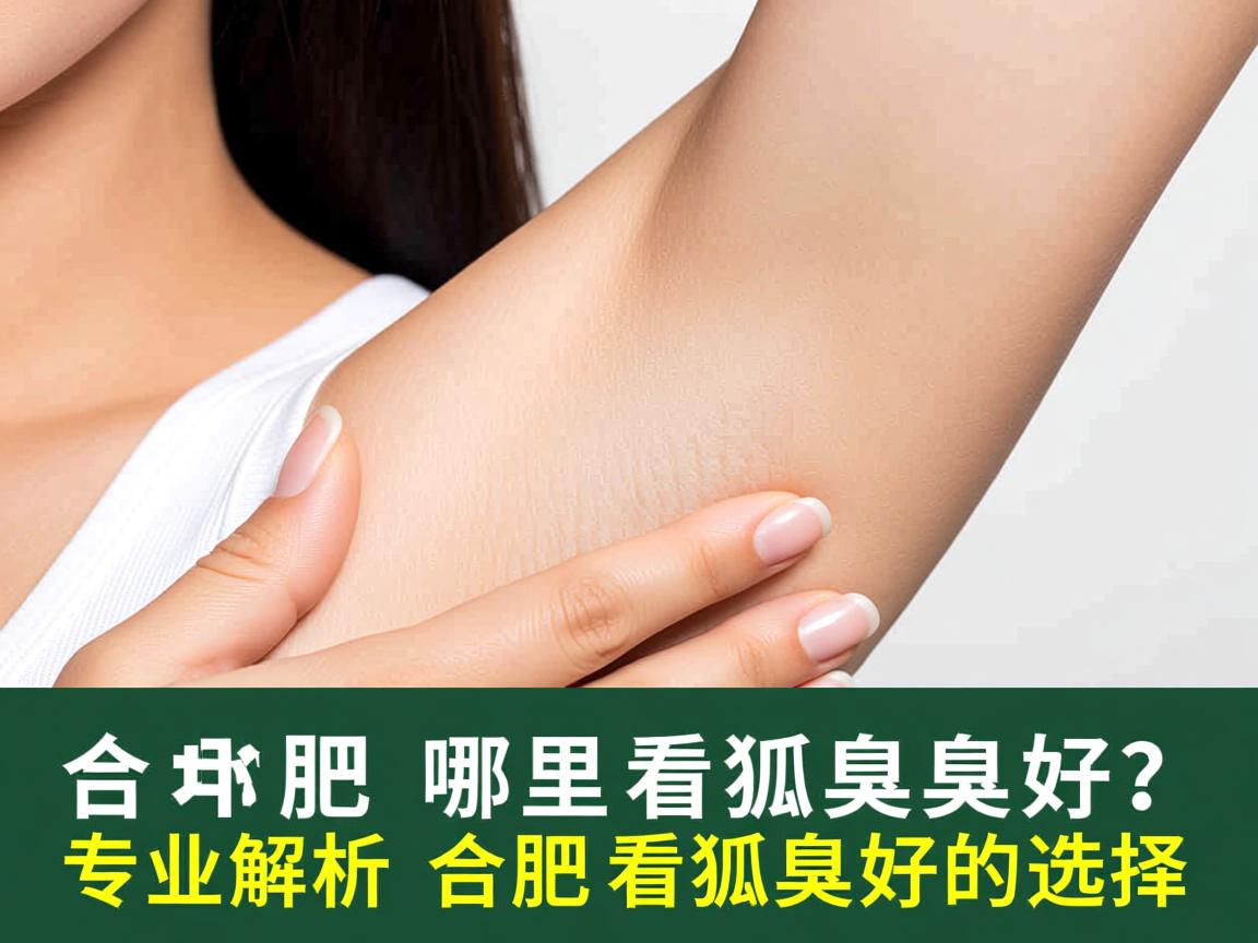 合肥哪里看狐臭好？专业解析合肥看狐臭好的选择