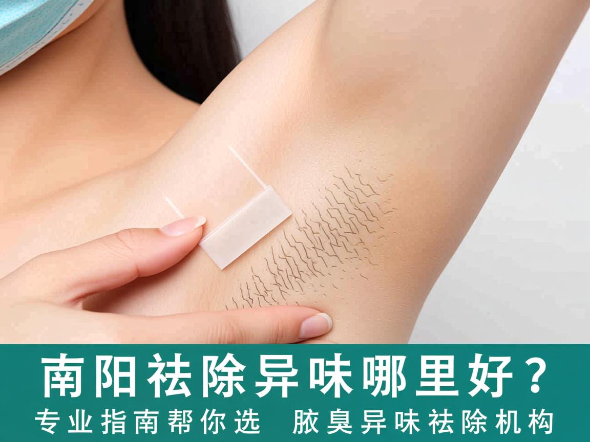 南阳祛除异味哪里好？专业指南帮你选对腋臭异味祛除机构