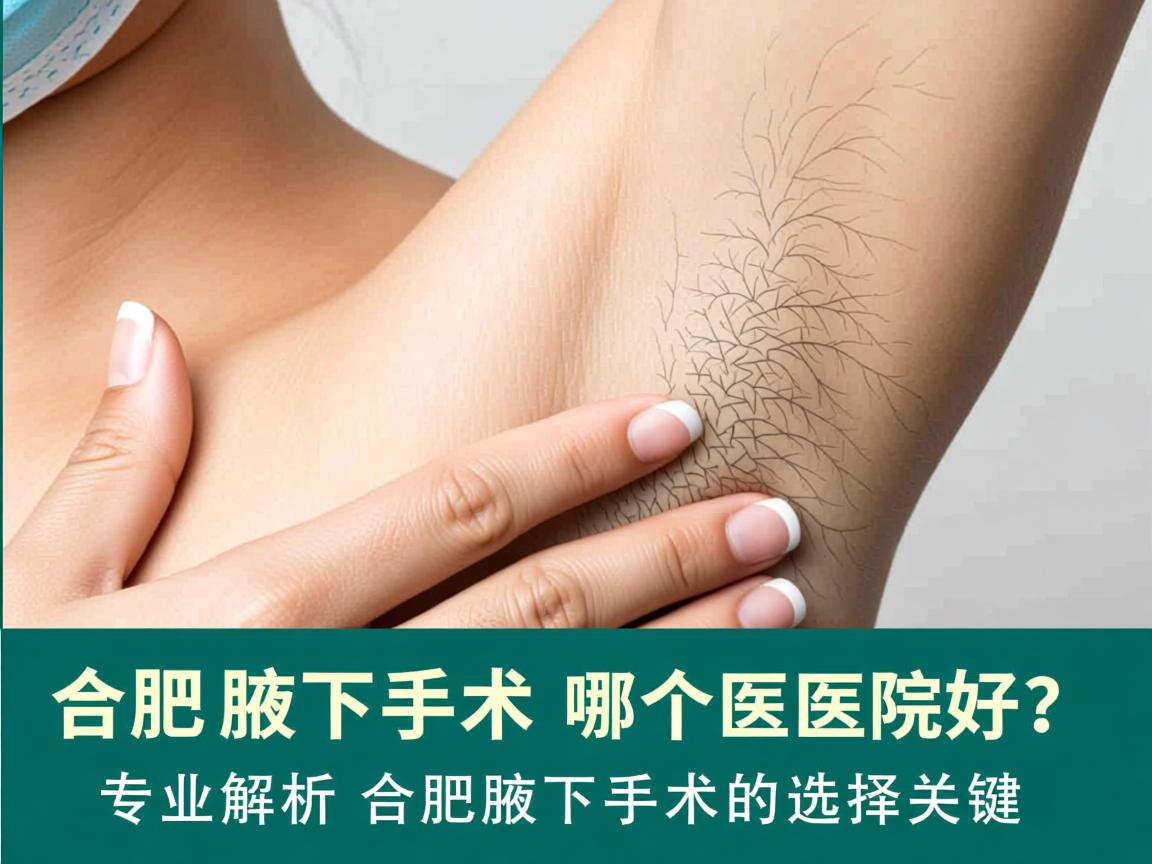合肥腋下手术哪个医院好?专业解析合肥腋下手术的选择关键 合肥腋下手术哪个医院好?专业解析合肥腋下手术的选择关键