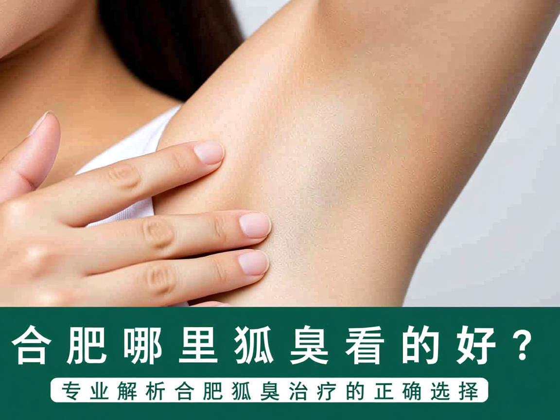 合肥哪里狐臭看的好？专业解析合肥狐臭治疗的正确选择