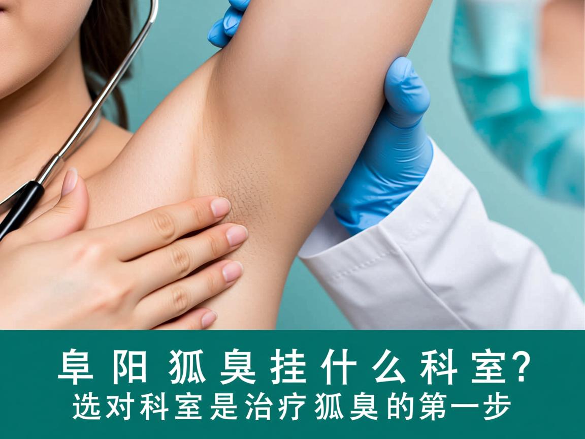 阜阳狐臭挂什么科室？选对科室是治疗狐臭的第一步