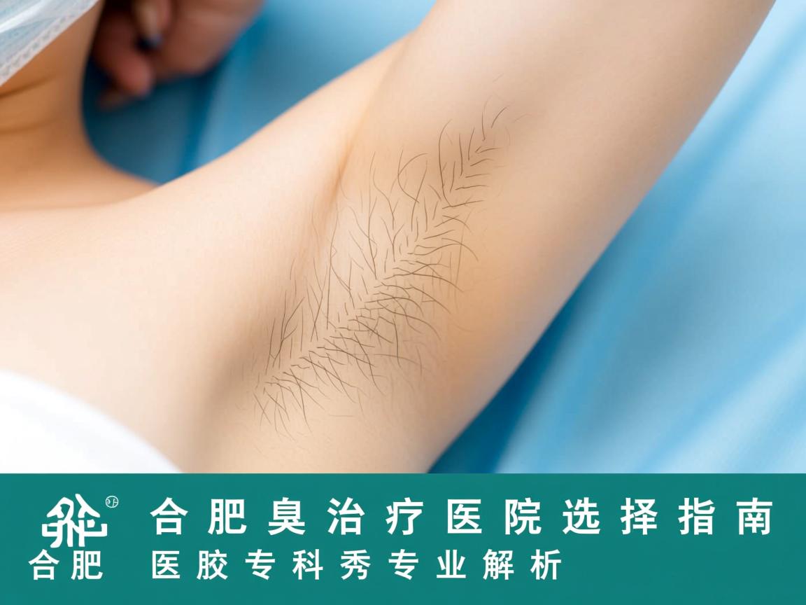 合肥腋臭治疗医院选择指南,合肥腋秀专科的专业解析 合肥腋臭治疗医院选择指南,合肥腋秀专科的专业解析