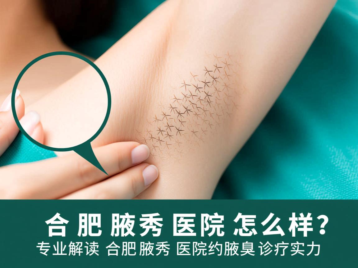 合肥腋秀医院怎么样?专业解读合肥腋秀医院的腋臭诊疗实力 合肥腋秀医院怎么样?专业解读合肥腋秀医院的腋臭诊疗实力