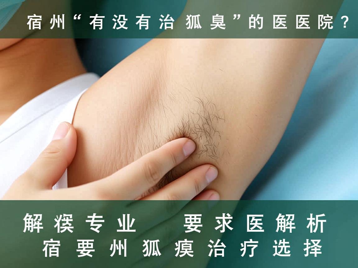 宿州有没有治狐臭的医院?专业解析宿州狐臭治疗选择 宿州有没有治狐臭的医院?专业解析宿州狐臭治疗选择