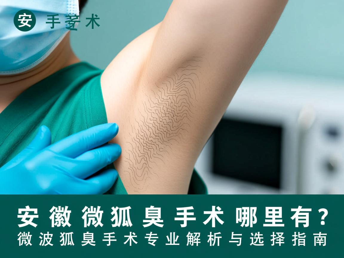 安徽微波狐臭手术哪里有？微波狐臭手术专业解析与选择指南