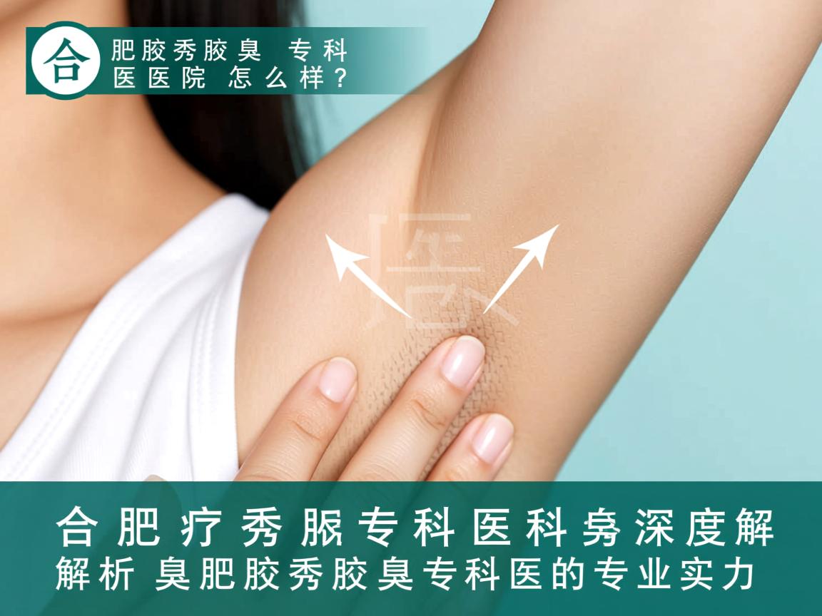 合肥腋秀腋臭专科医院怎么样？深度解析合肥腋秀腋臭专科的专业实力