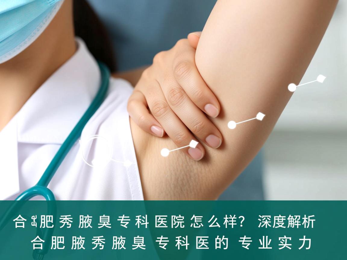 合肥腋秀腋臭专科医院怎么样？深度解析合肥腋秀腋臭专科的专业实力