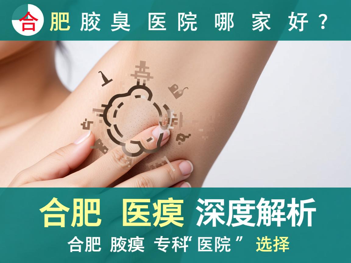 合肥腋臭医院哪家好？深度解析合肥腋臭专科医院的选择