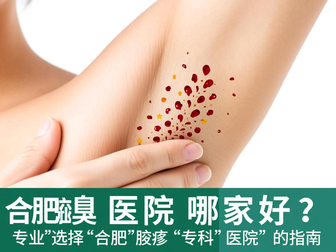 合肥腋臭医院哪家好？专业选择合肥腋臭专科医院的指南