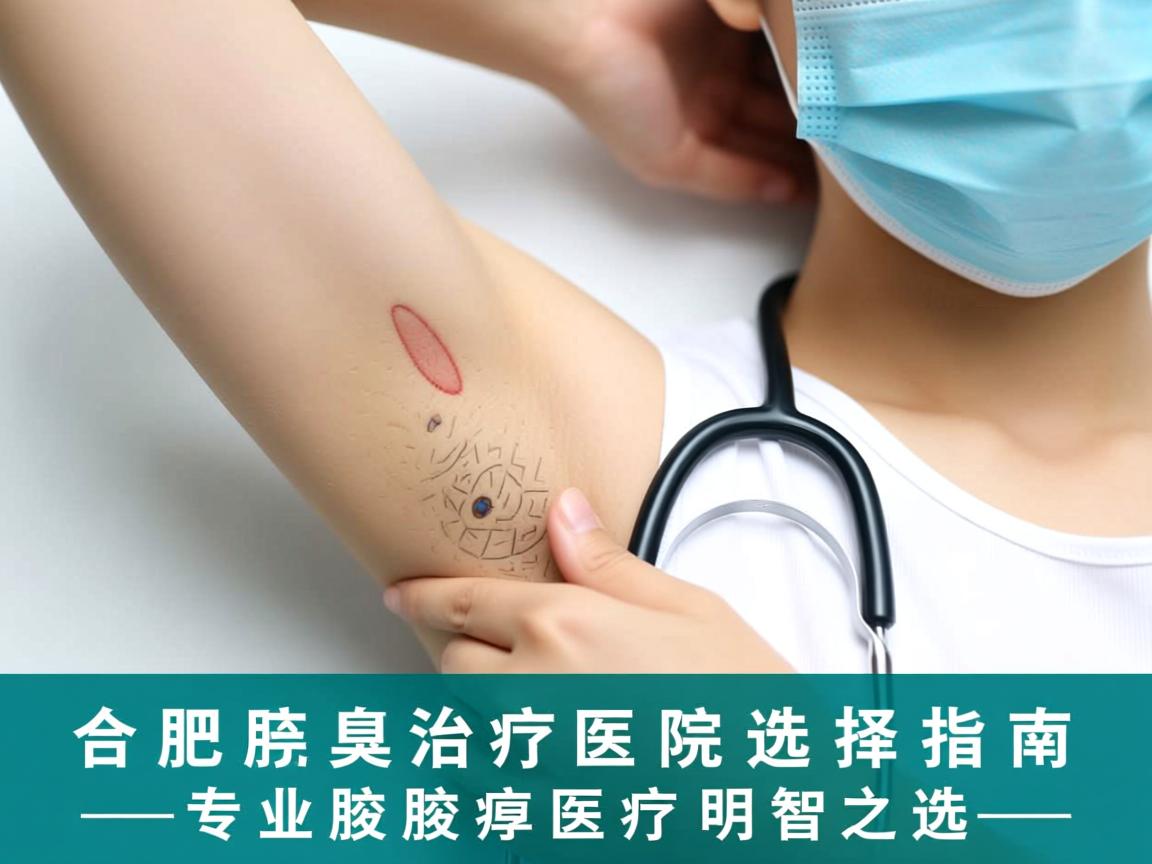 合肥腋臭治疗医院选择指南,专业腋臭医疗的明智之选 合肥腋臭治疗医院选择指南,专业腋臭医疗的明智之选