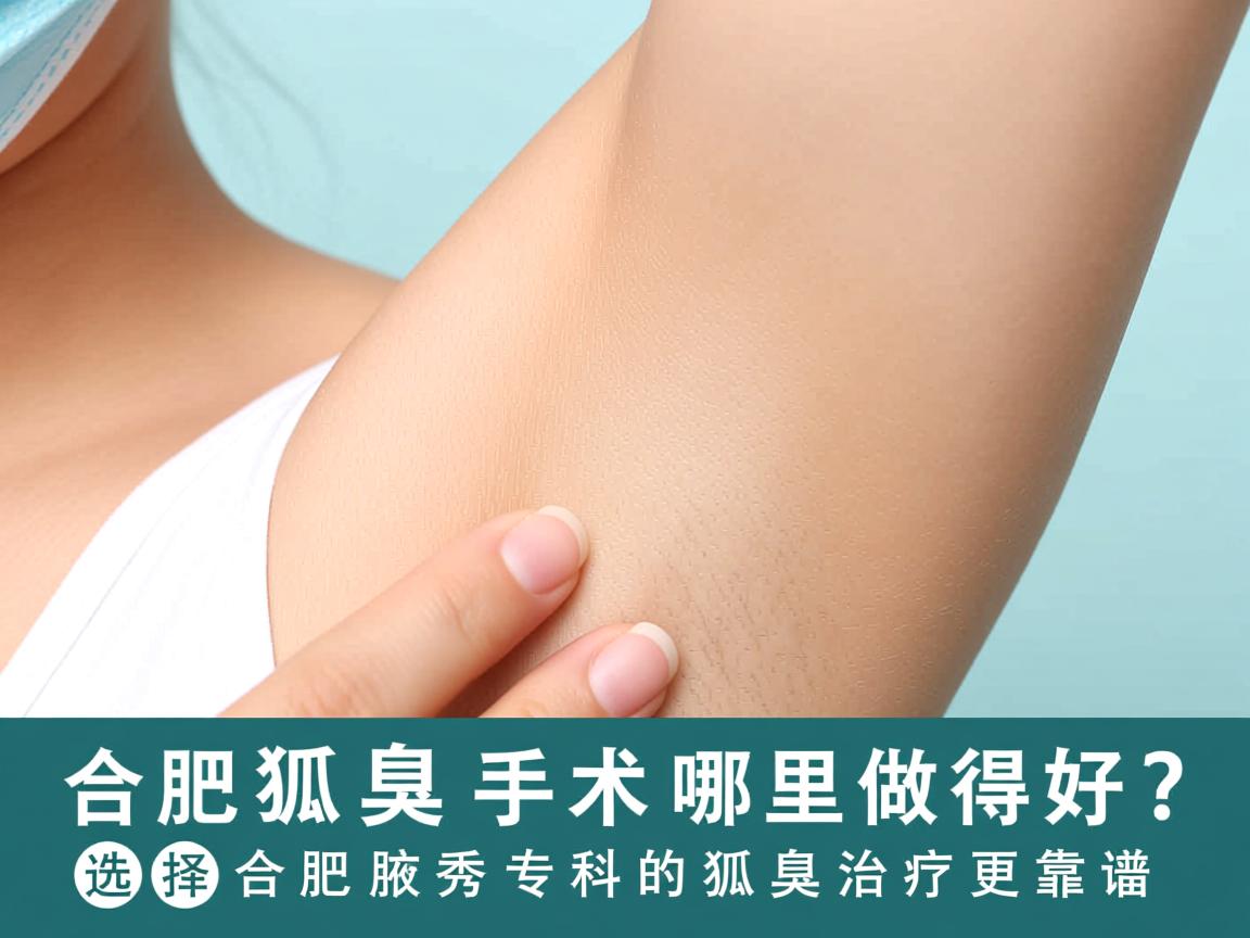 合肥狐臭手术哪里做得好?选择合肥腋秀专科的狐臭治疗更靠谱 合肥狐臭手术哪里做得好?选择合肥腋秀专科的狐臭治疗更靠谱