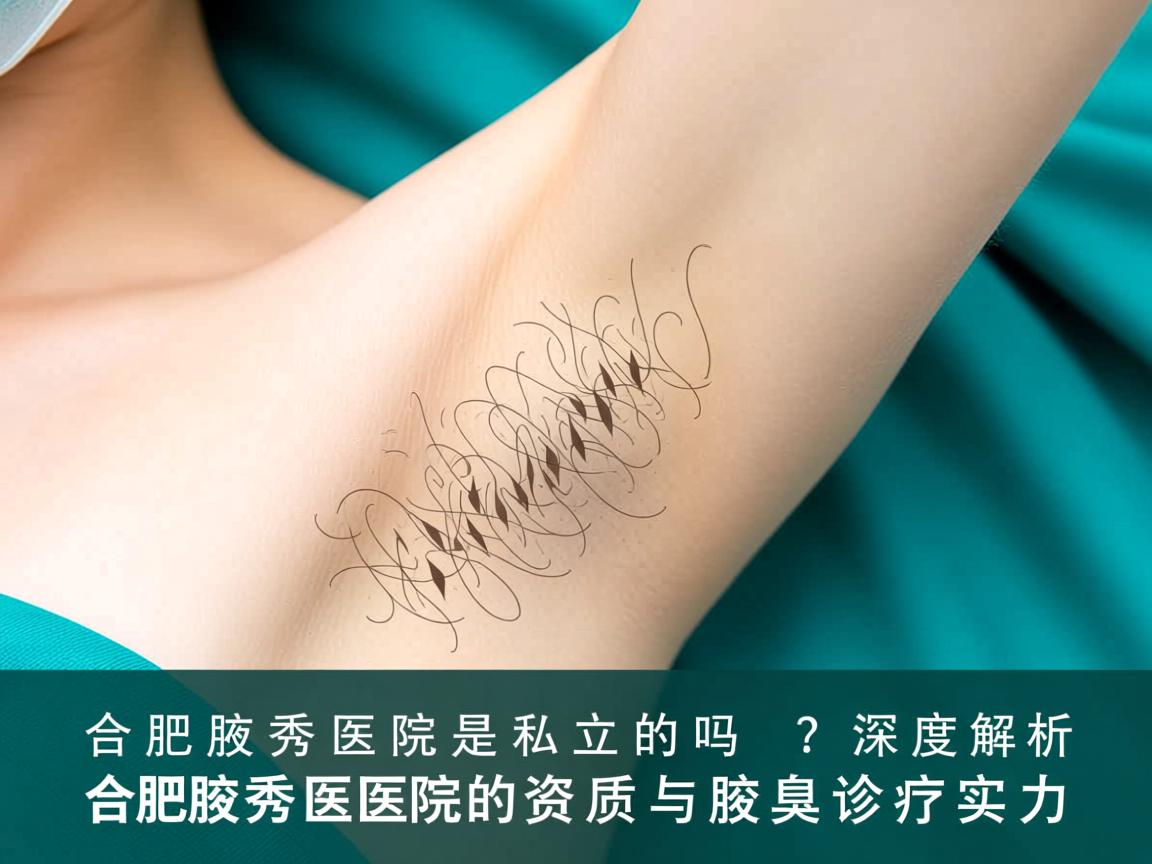 合肥腋秀医院是私立的吗?深度解析合肥腋秀医院的资质与腋臭诊疗实力 合肥腋秀医院是私立的吗?深度解析合肥腋秀医院的资质与腋臭诊疗实力