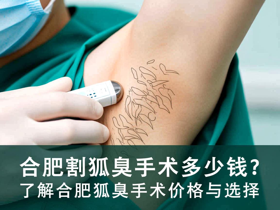 合肥割狐臭手术多少钱?了解合肥狐臭手术价格与选择 合肥割狐臭手术多少钱?了解合肥狐臭手术价格与选择
