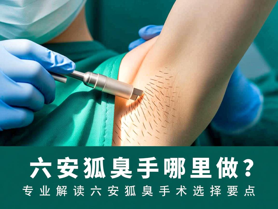 六安狐臭手术哪里做?专业解读六安狐臭手术选择要点 六安狐臭手术哪里做?专业解读六安狐臭手术选择要点