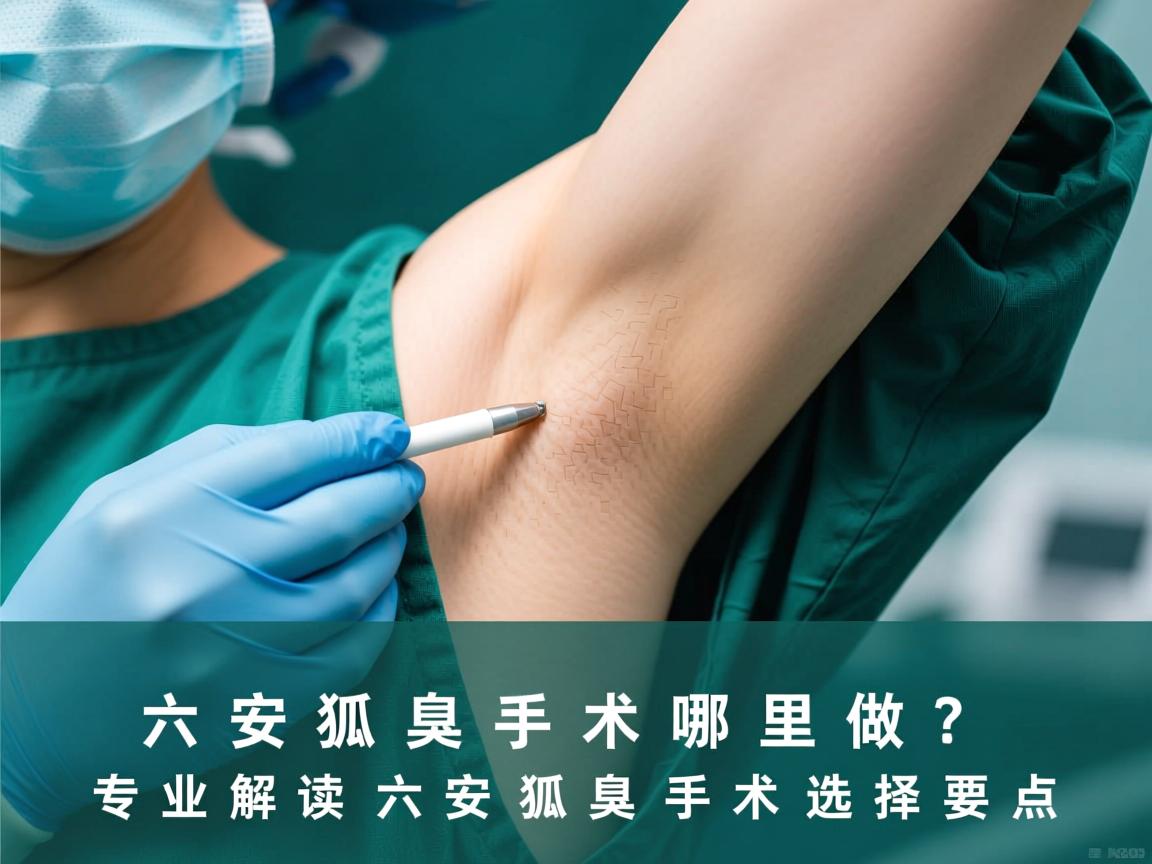六安狐臭手术哪里做?专业解读六安狐臭手术选择要点 六安狐臭手术哪里做?专业解读六安狐臭手术选择要点