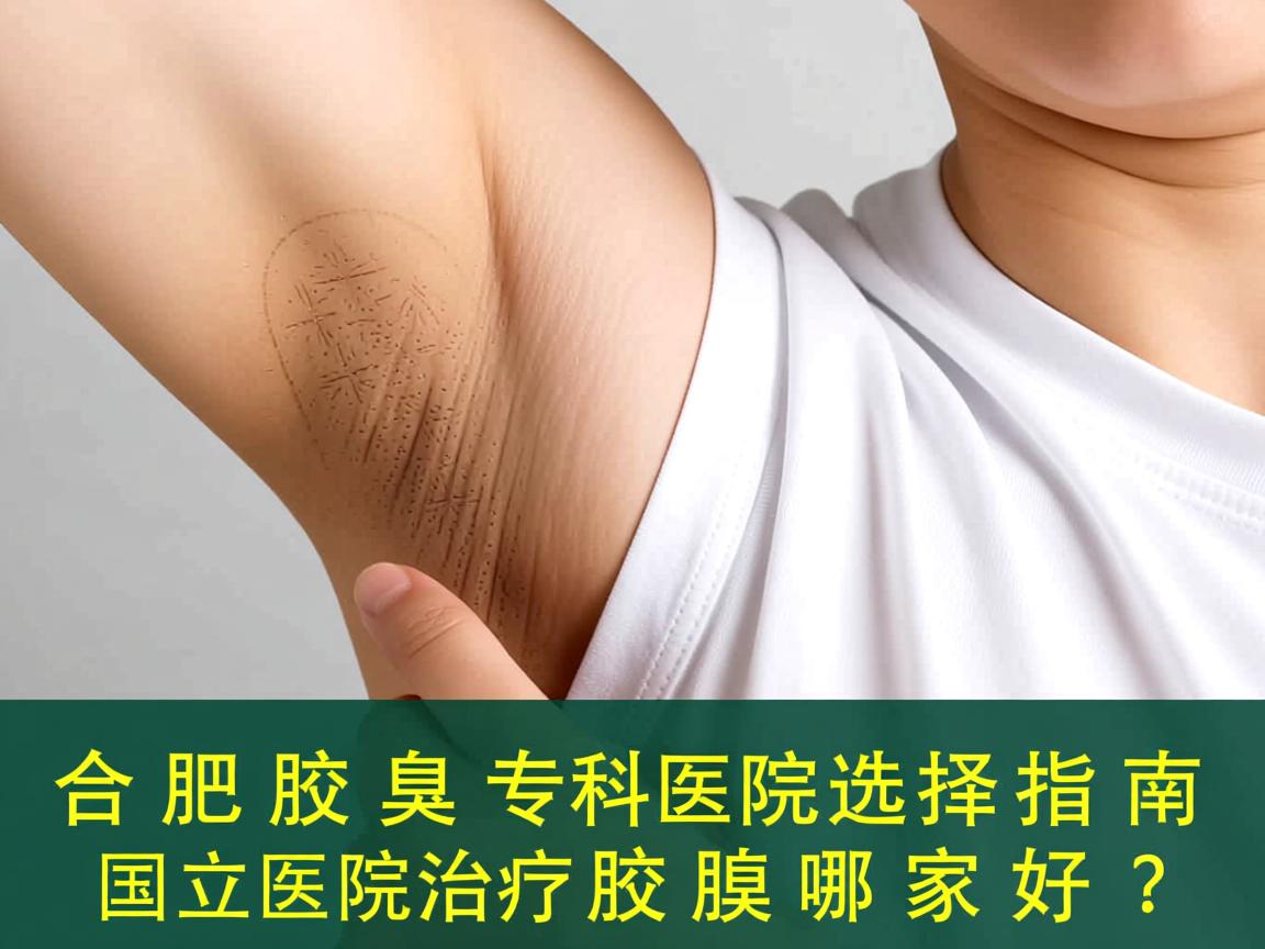 合肥腋臭专科医院选择指南,国立医院治疗腋臭哪家好? 合肥腋臭专科医院选择指南,国立医院治疗腋臭哪家好?
