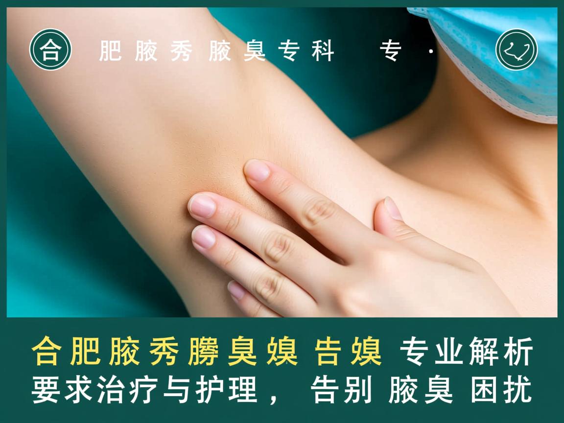 合肥腋秀腋臭专科，专业解析腋臭治疗与护理，告别腋臭困扰