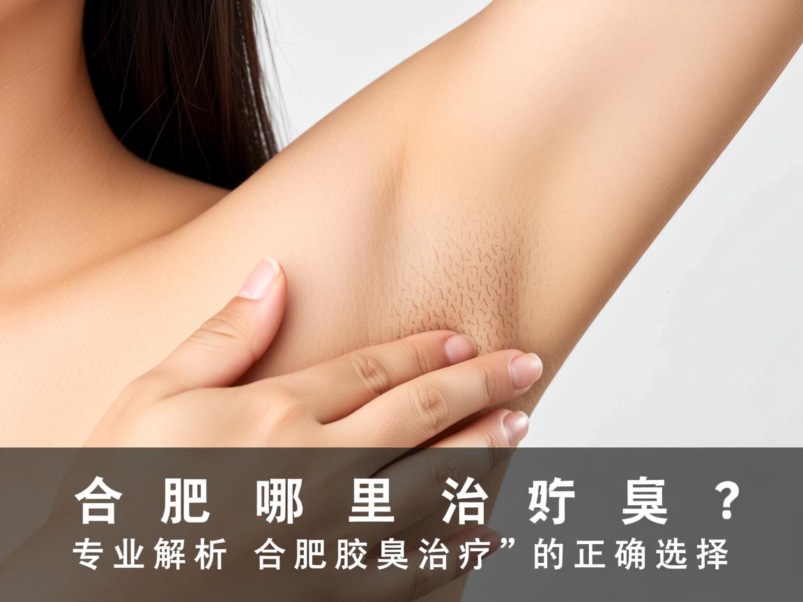 合肥哪里治疗腋臭好？专业解析合肥腋臭治疗的正确选择