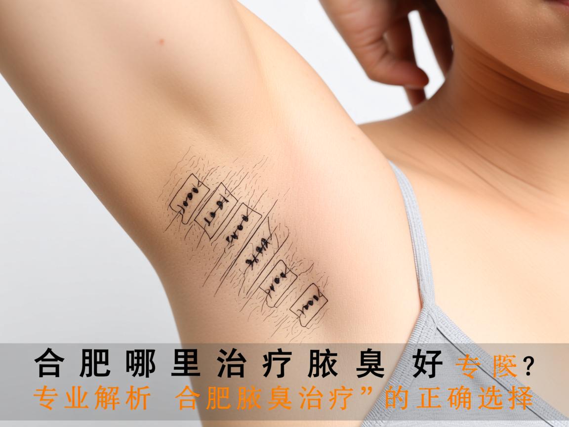 合肥哪里治疗腋臭好？专业解析合肥腋臭治疗的正确选择