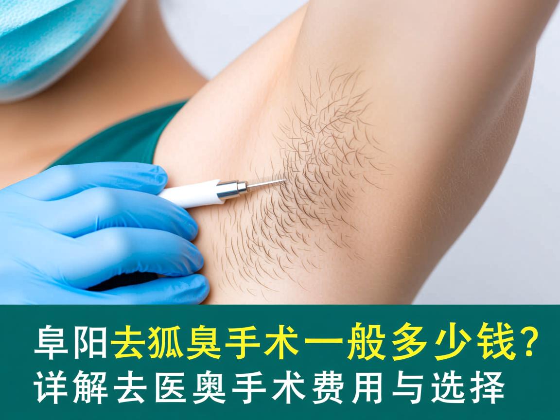 阜阳去狐臭手术一般多少钱?详解去狐臭手术费用与选择 阜阳去狐臭手术一般多少钱?详解去狐臭手术费用与选择