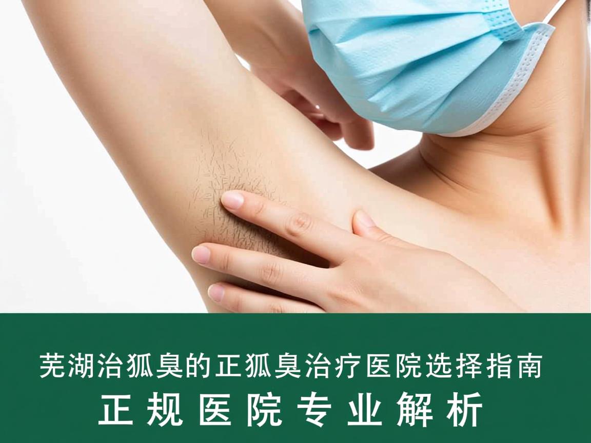 芜湖治狐臭的正狐臭治疗医院选择指南,正规医院的专业解析 芜湖治狐臭的正狐臭治疗医院选择指南,正规医院的专业解析