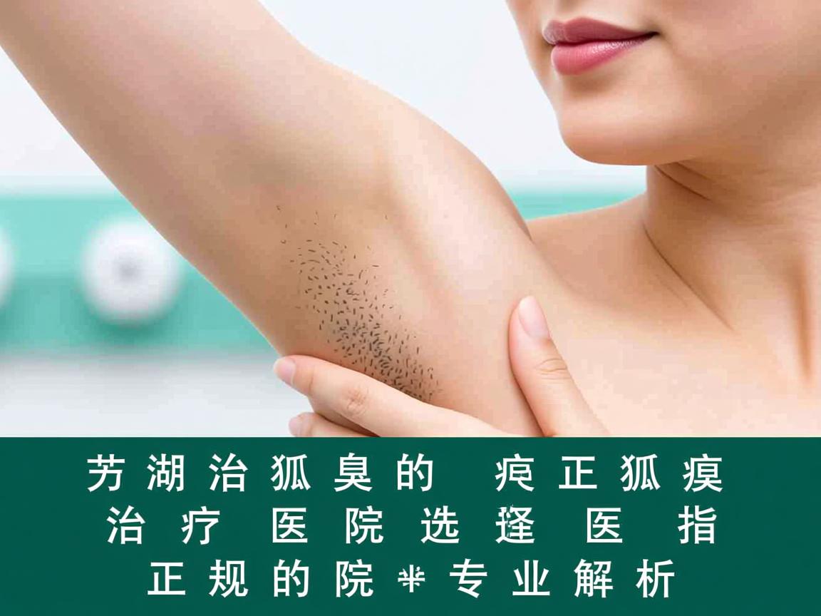 芜湖治狐臭的正狐臭治疗医院选择指南,正规医院的专业解析 芜湖治狐臭的正狐臭治疗医院选择指南,正规医院的专业解析