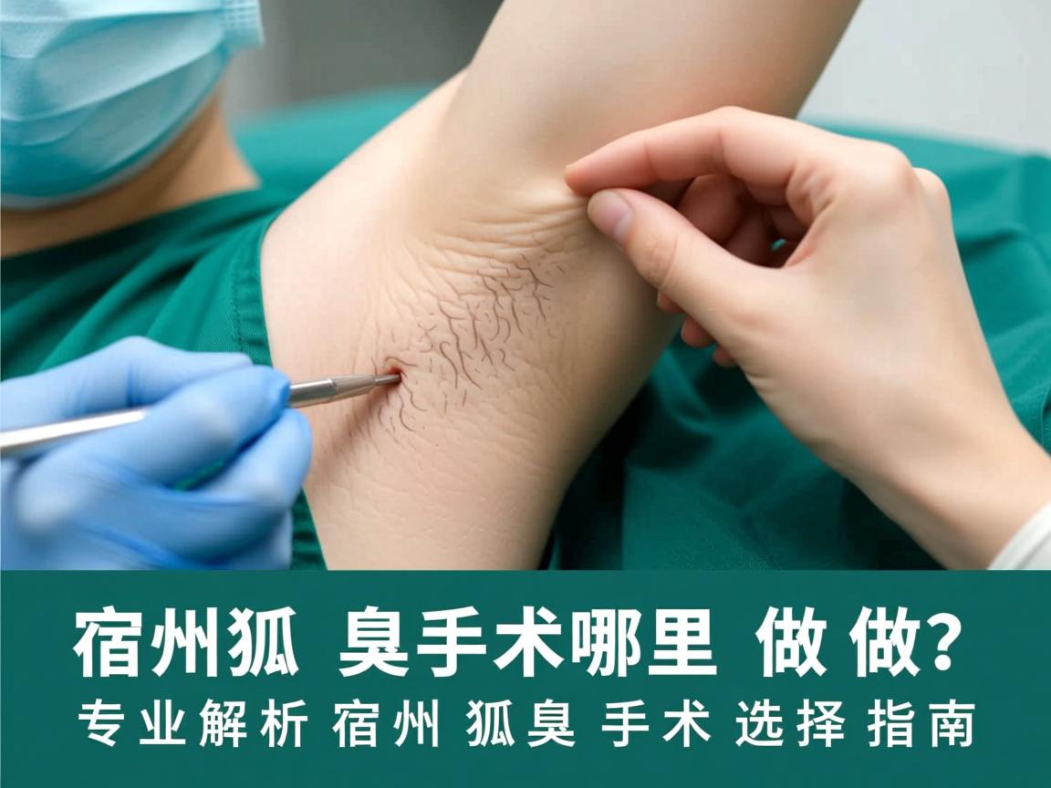 宿州狐臭手术哪里做?专业解析宿州狐臭手术选择指南 宿州狐臭手术哪里做?专业解析宿州狐臭手术选择指南