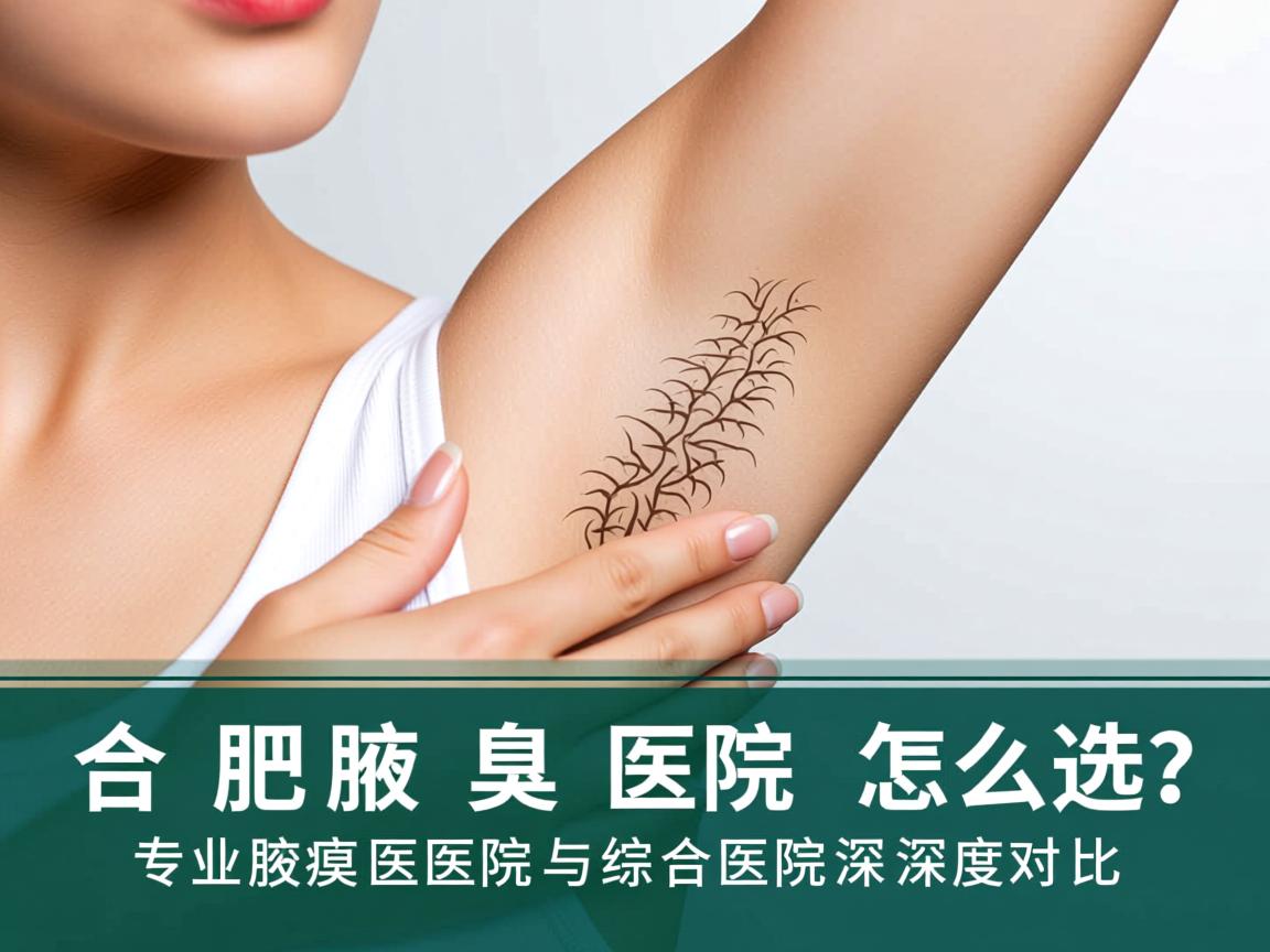 合肥腋臭医院怎么选?专业腋臭医院与综合医院的深度对比 合肥腋臭医院怎么选?专业腋臭医院与综合医院的深度对比
