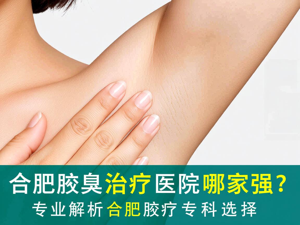 合肥腋臭治疗医院哪家强？专业解析合肥腋臭专科选择