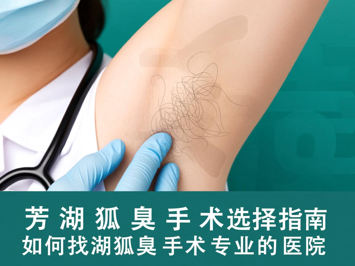 芜湖狐臭手术选择指南,如何找到芜湖狐臭手术专业的医院 芜湖狐臭手术选择指南,如何找到芜湖狐臭手术专业的医院