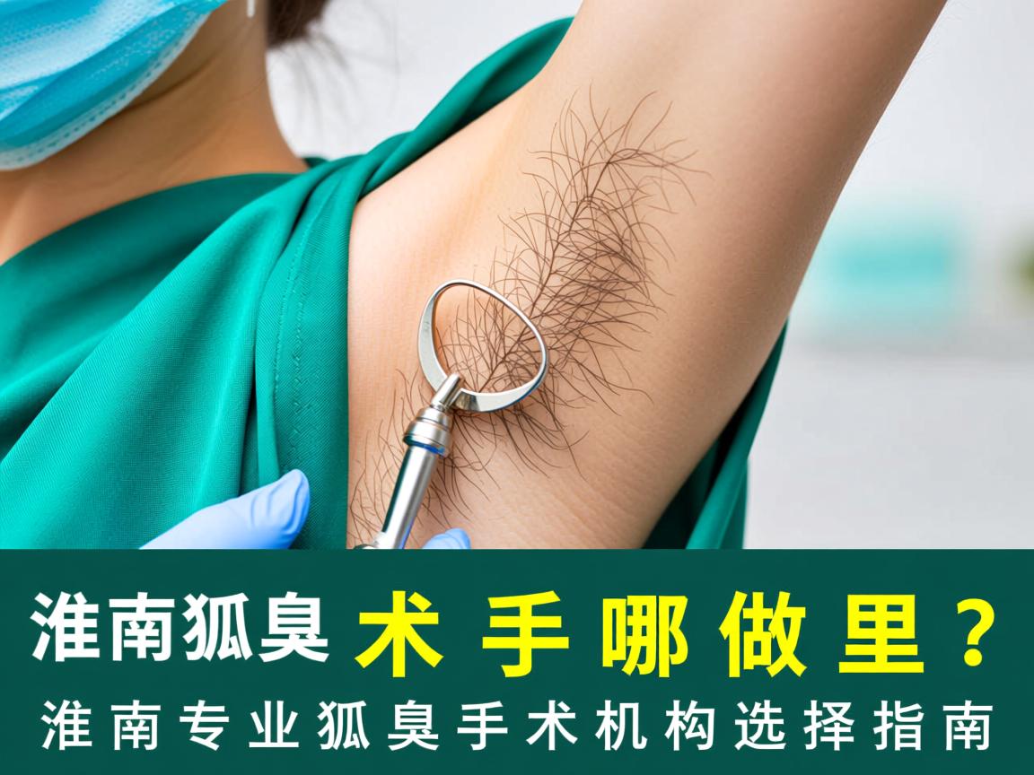 淮南狐臭手术哪里做?淮南专业狐臭手术机构选择指南 淮南狐臭手术哪里做?淮南专业狐臭手术机构选择指南