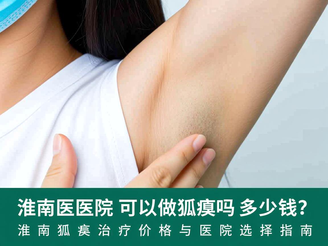淮南医院可以做狐臭吗多少钱?淮南狐臭治疗价格与医院选择指南 淮南医院可以做狐臭吗多少钱?淮南狐臭治疗价格与医院选择指南