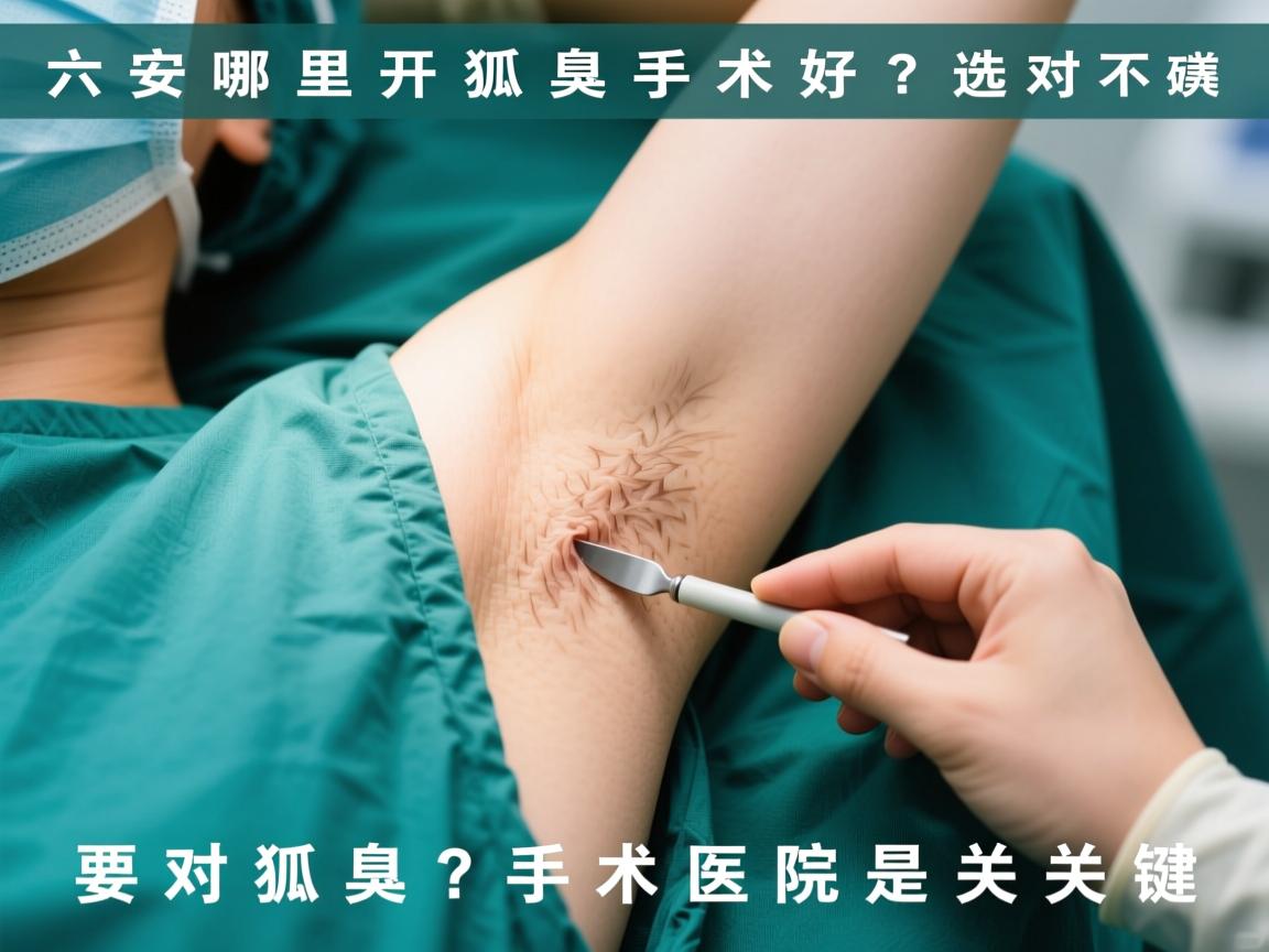 六安哪里开狐臭手术好?选对狐臭手术医院是关键 六安哪里开狐臭手术好?选对狐臭手术医院是关键