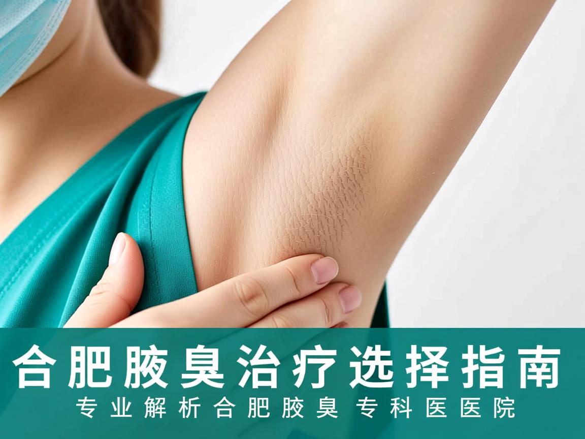 合肥腋臭治疗选择指南,专业解析合肥腋臭专科医院 合肥腋臭治疗选择指南,专业解析合肥腋臭专科医院