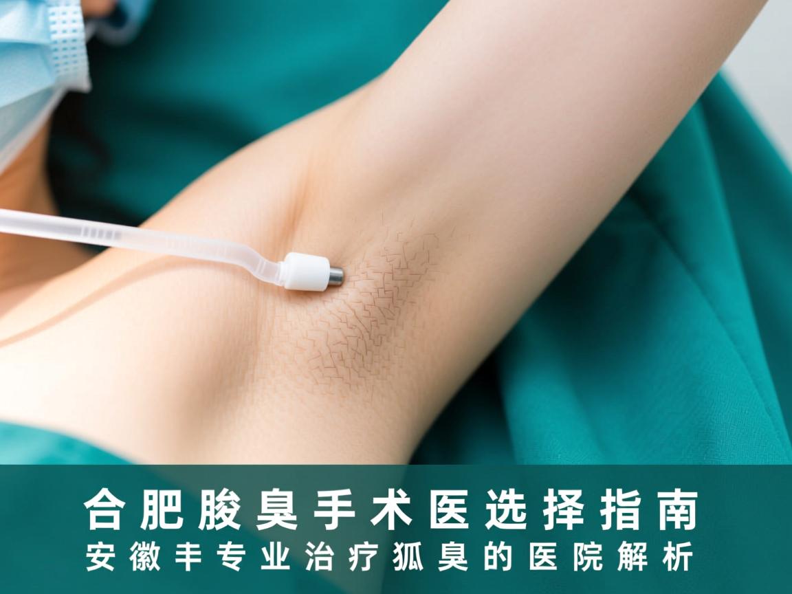 合肥腋臭手术医院选择指南,安徽专业治疗狐臭的医院解析 合肥腋臭手术医院选择指南,安徽专业治疗狐臭的医院解析