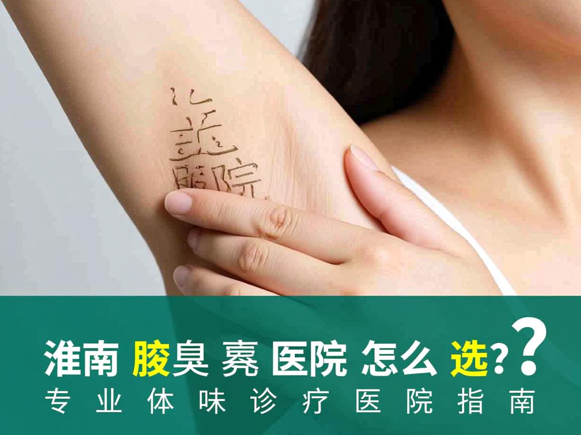 淮南腋臭医院怎么选?专业体味诊疗医院指南 淮南腋臭医院怎么选?专业体味诊疗医院指南