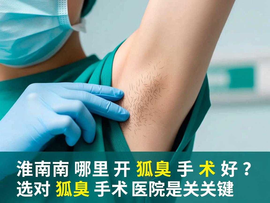 淮南哪里开狐臭手术好?选对狐臭手术医院是关键 淮南哪里开狐臭手术好?选对狐臭手术医院是关键