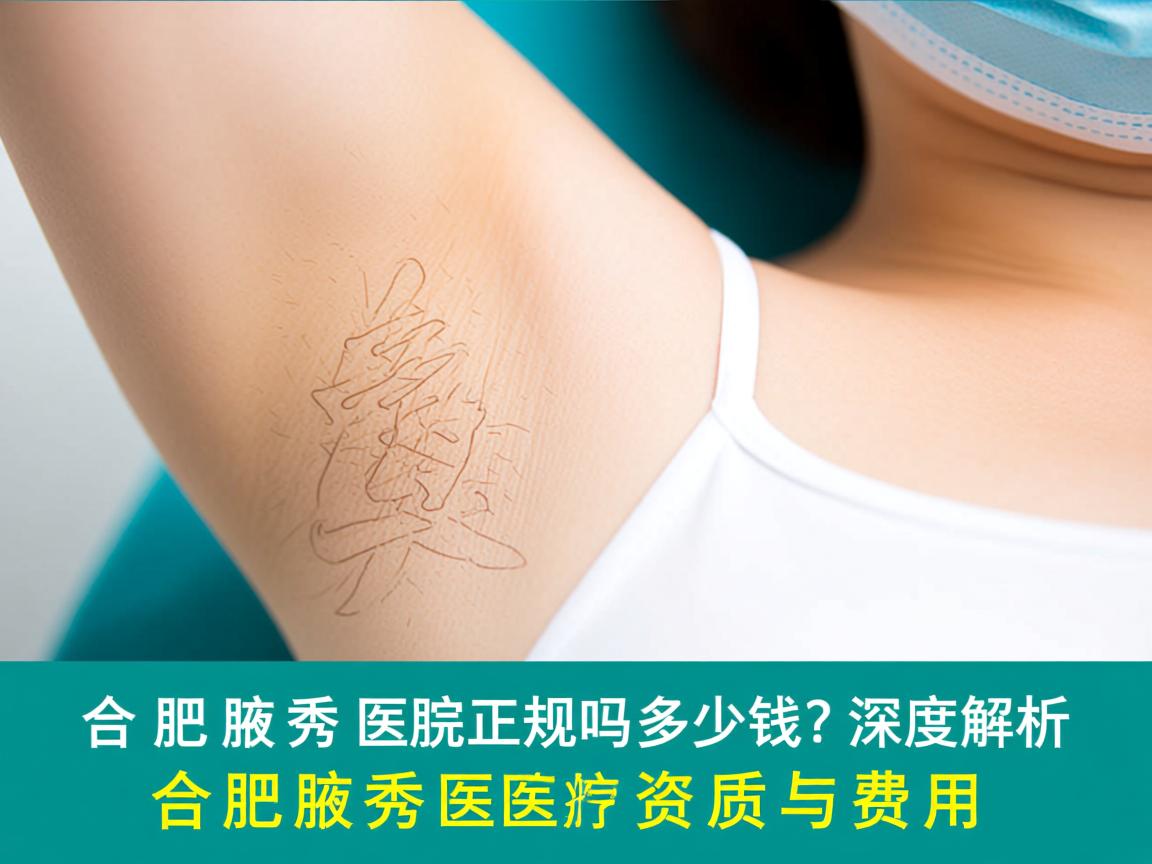 合肥腋秀医院正规吗多少钱?深度解析合肥腋秀医院的资质与费用 合肥腋秀医院正规吗多少钱?深度解析合肥腋秀医院的资质与费用