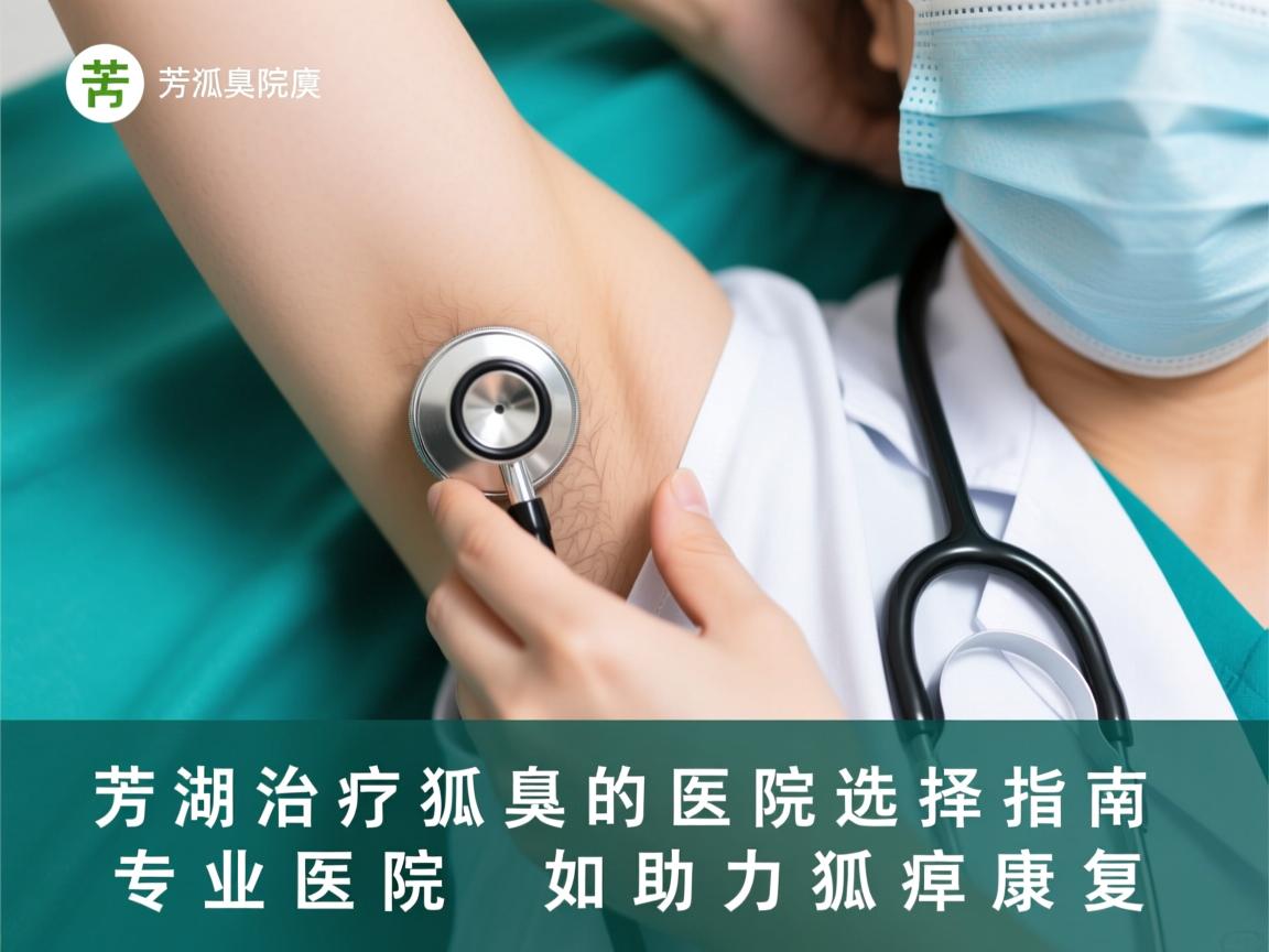 芜湖治疗狐臭的医院选择指南,专业医院如何助力狐臭康复 芜湖治疗狐臭的医院选择指南,专业医院如何助力狐臭康复