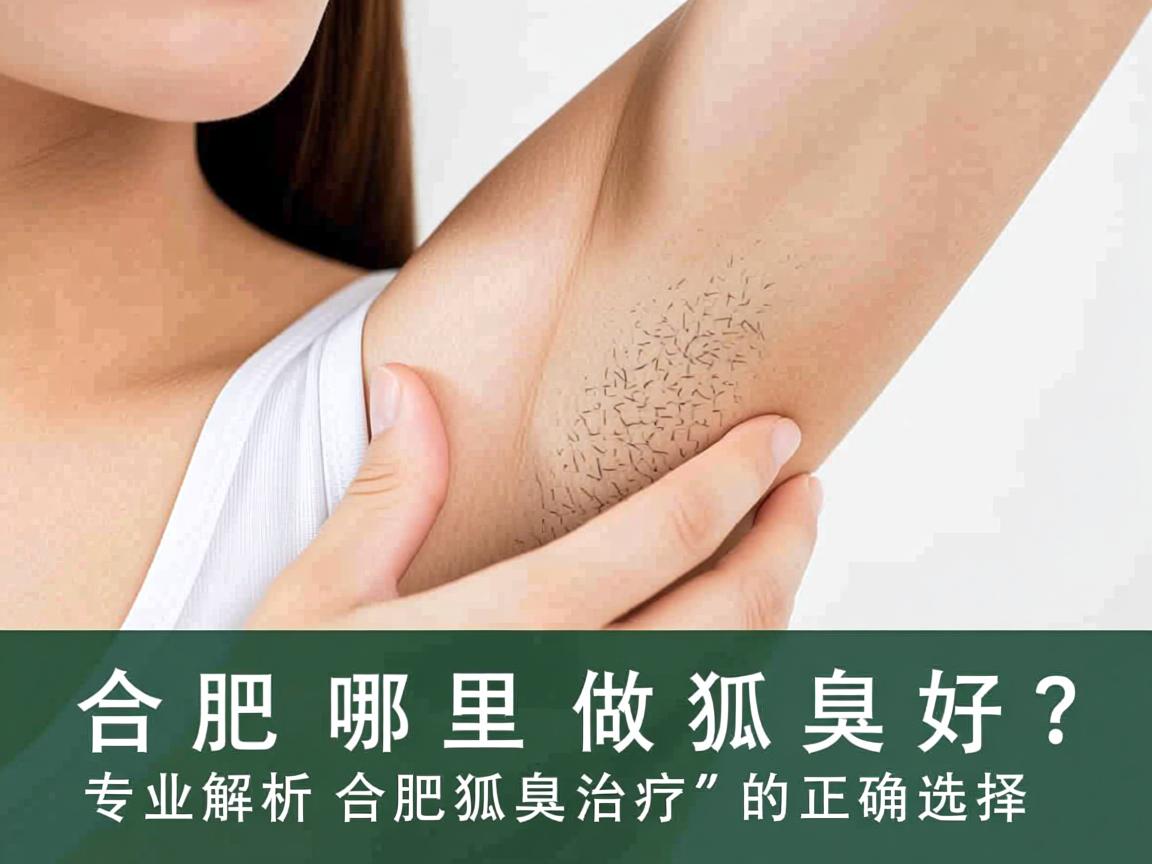 合肥哪里做狐臭好?专业解析合肥狐臭治疗的正确选择 合肥哪里做狐臭好?专业解析合肥狐臭治疗的正确选择