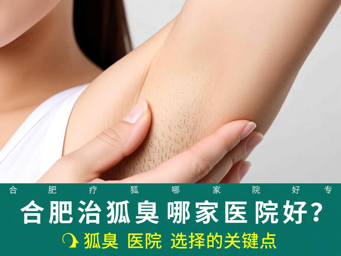 合肥治疗狐臭哪家医院好?专业解析狐臭医院选择的关键点 合肥治疗狐臭哪家医院好?专业解析狐臭医院选择的关键点