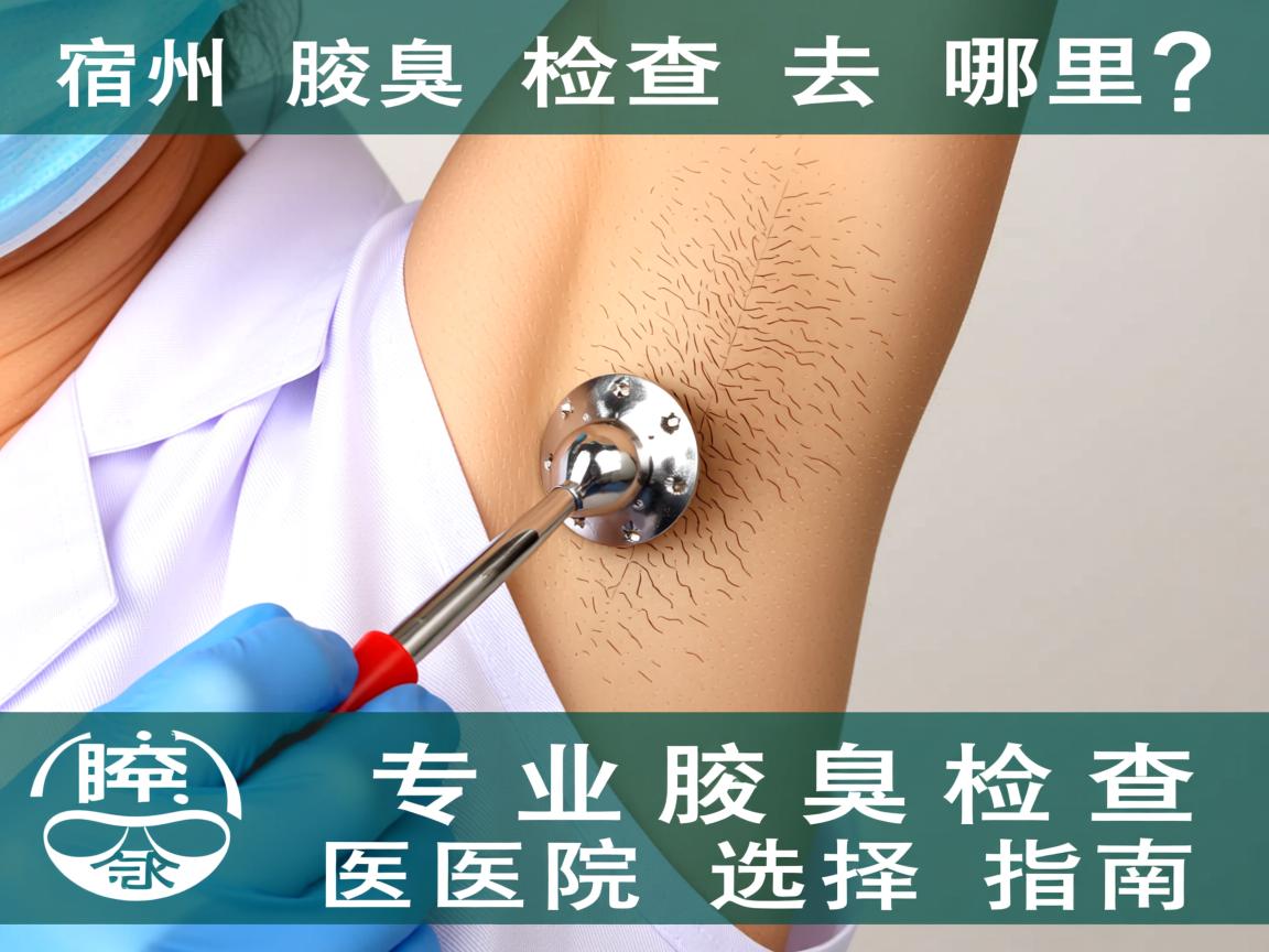宿州腋臭检查去哪里?专业腋臭检查医院选择指南 宿州腋臭检查去哪里?专业腋臭检查医院选择指南
