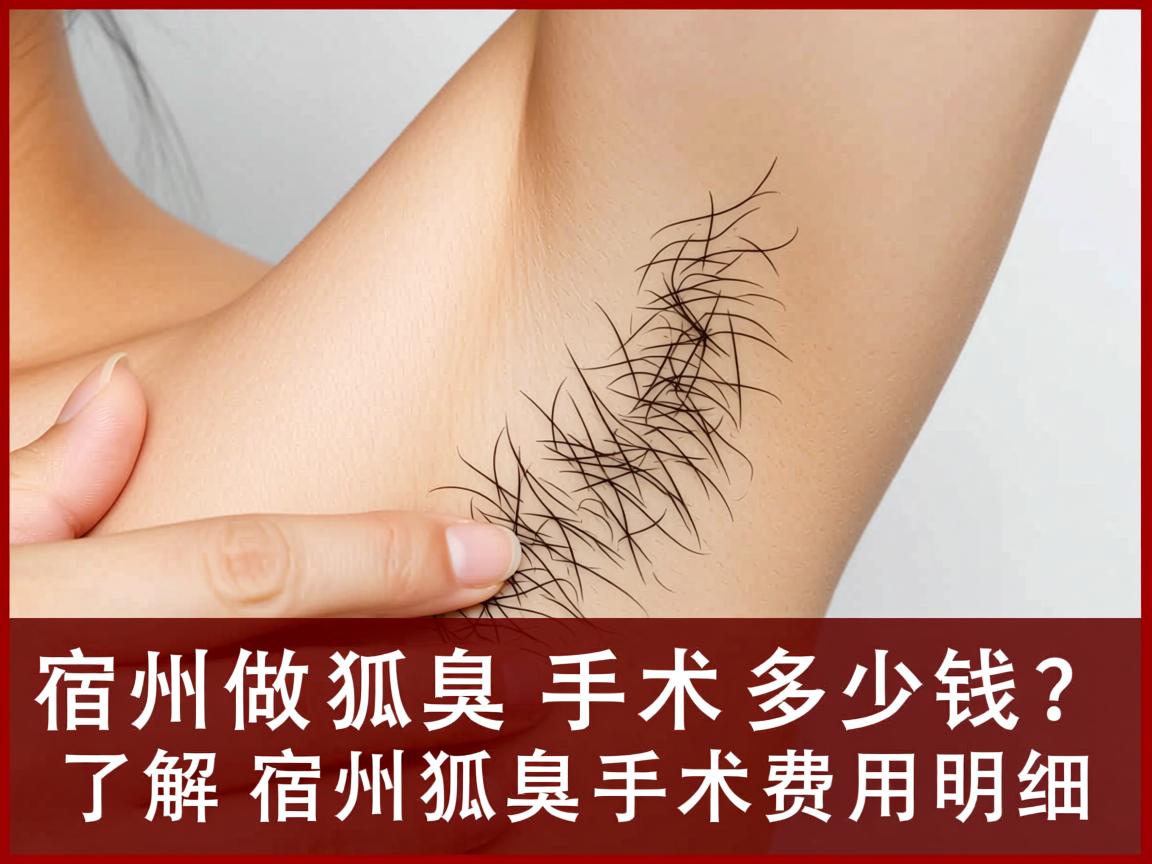 宿州做狐臭手术多少钱?了解宿州狐臭手术费用明细 宿州做狐臭手术多少钱?了解宿州狐臭手术费用明细