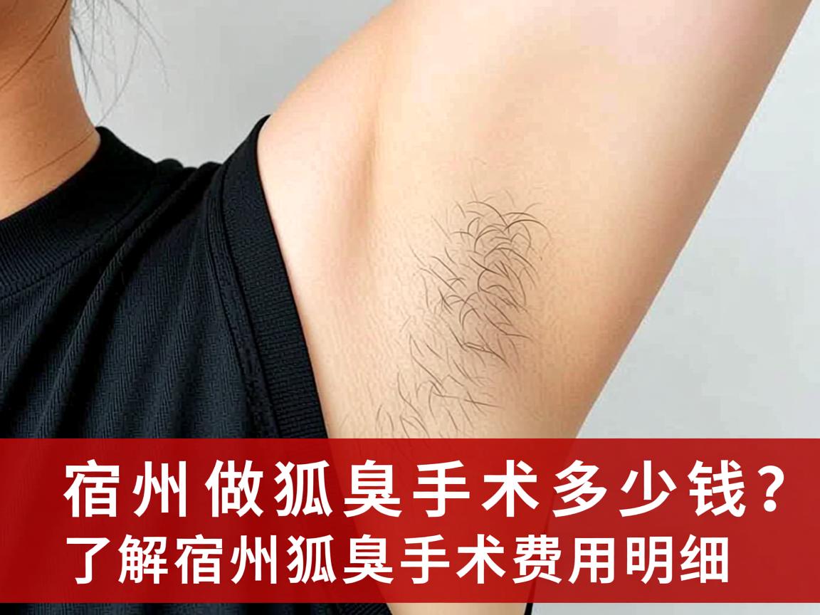宿州做狐臭手术多少钱?了解宿州狐臭手术费用明细 宿州做狐臭手术多少钱?了解宿州狐臭手术费用明细