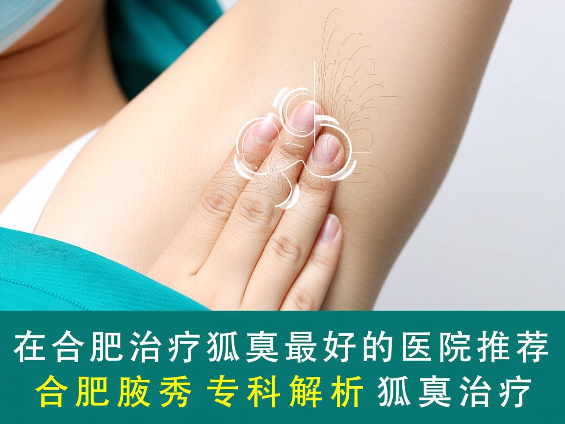 在合肥治疗狐臭最好的医院推荐，合肥腋秀专科解析狐臭治疗