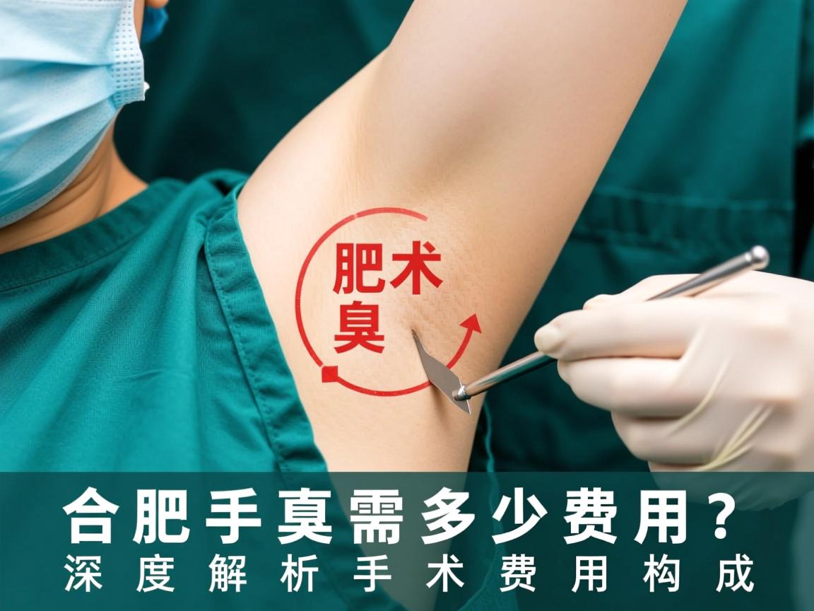 合肥腋臭手术需要多少费用?深度解析腋臭手术费用构成 合肥腋臭手术需要多少费用?深度解析腋臭手术费用构成